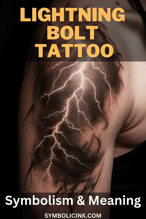 bolt tattoo|bolt tattoo meaning.